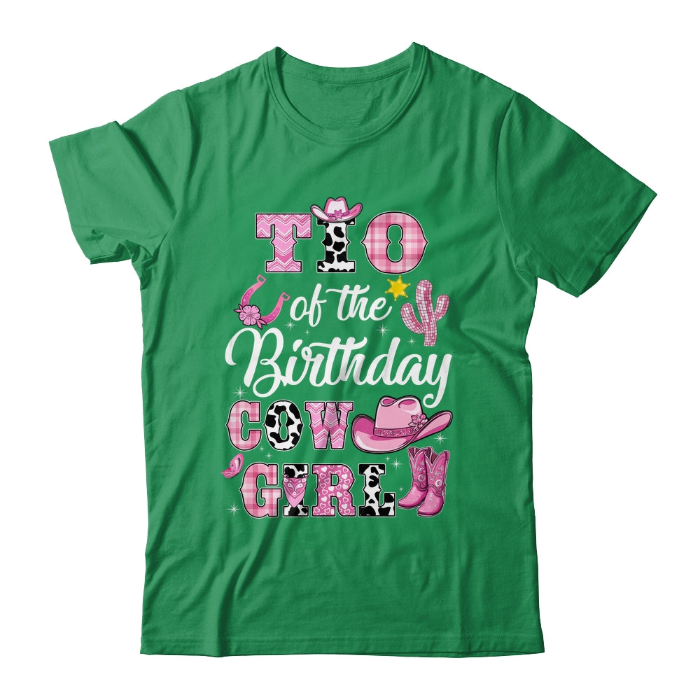 Tio Of The Birthday Cow Girl Western Cowgirl 1st Birthday Shirt & Hoodie | siriusteestore