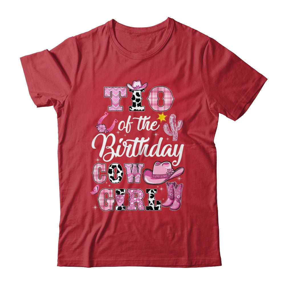 Tio Of The Birthday Cow Girl Western Cowgirl 1st Birthday Shirt & Hoodie | siriusteestore