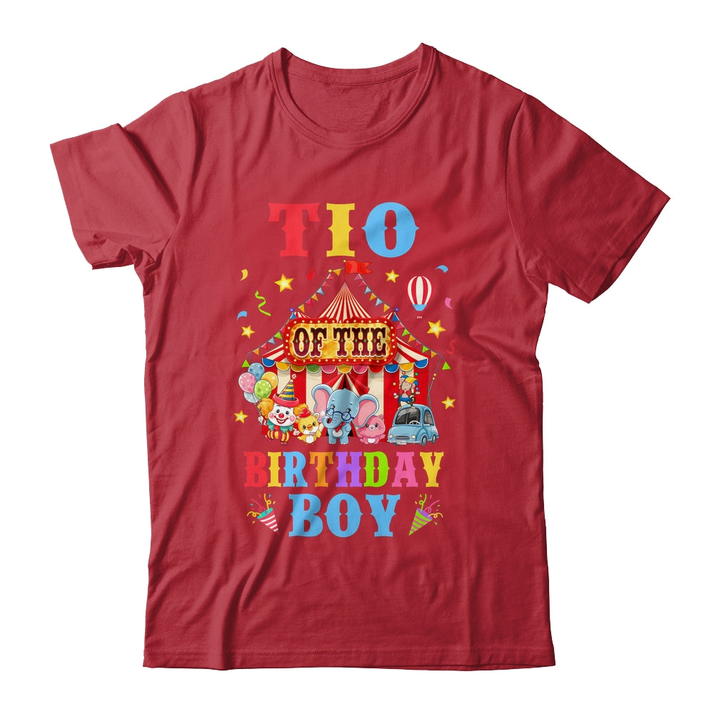 Tio Of The Birthday For Boy Circus Carnival Theme Party Shirt & Hoodie | siriusteestore