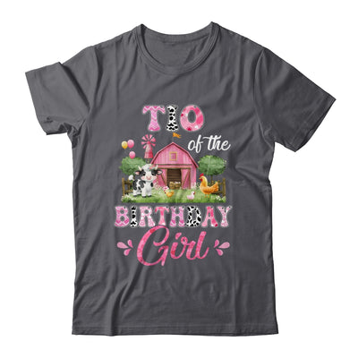 Tio Of The Birthday Girl 1st Birthday Cow Farm Family Shirt & Hoodie | siriusteestore