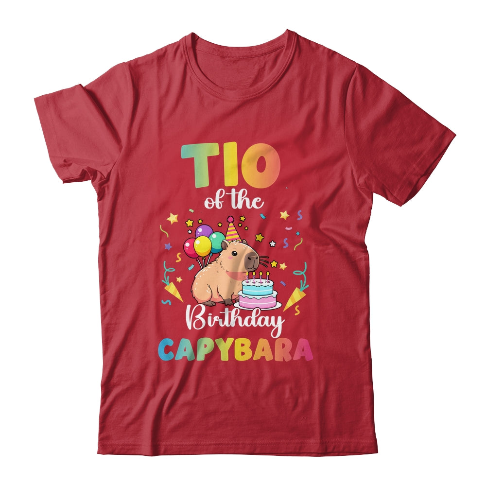 Tio Of The Birthday Girl Capybara Bday Party Family Shirt & Hoodie | siriusteestore