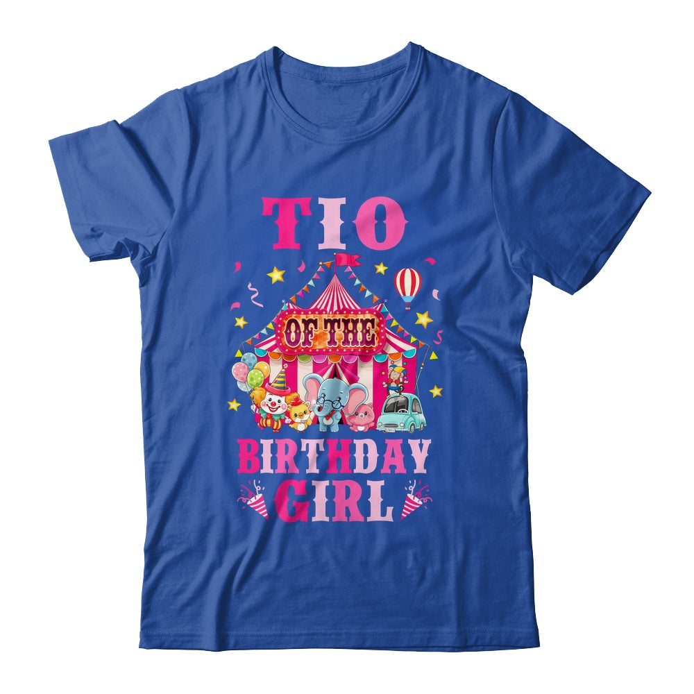Tio Of The Birthday Girl Circus Carnival Family Party Shirt & Hoodie | siriusteestore