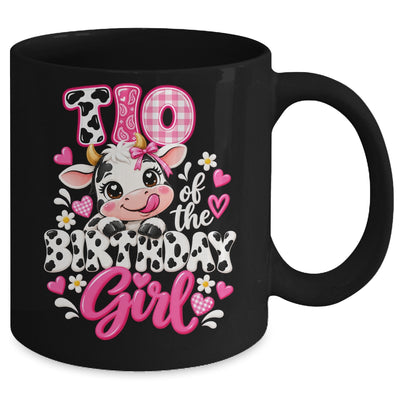 Tio Of The Birthday Girl Cow 1St Birthday Family Farm Mug | siriusteestore