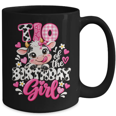 Tio Of The Birthday Girl Cow 1St Birthday Family Farm Mug | siriusteestore