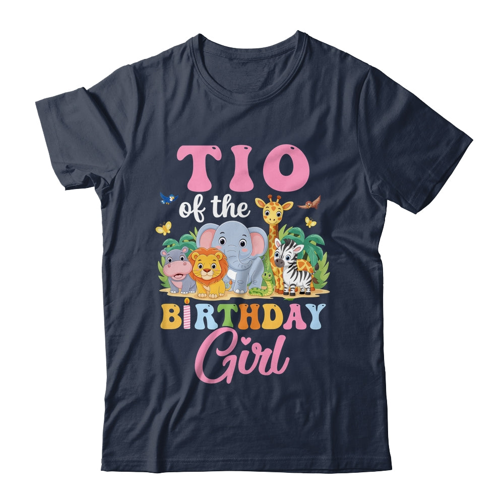 Tio Of The Birthday Girl Kids Safari Jungle Animal Shirt & Hoodie | siriusteestore