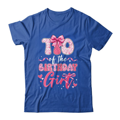 Tio Of The Birthday Girl Pink Coquette Bow Family Shirt & Hoodie | siriusteestore