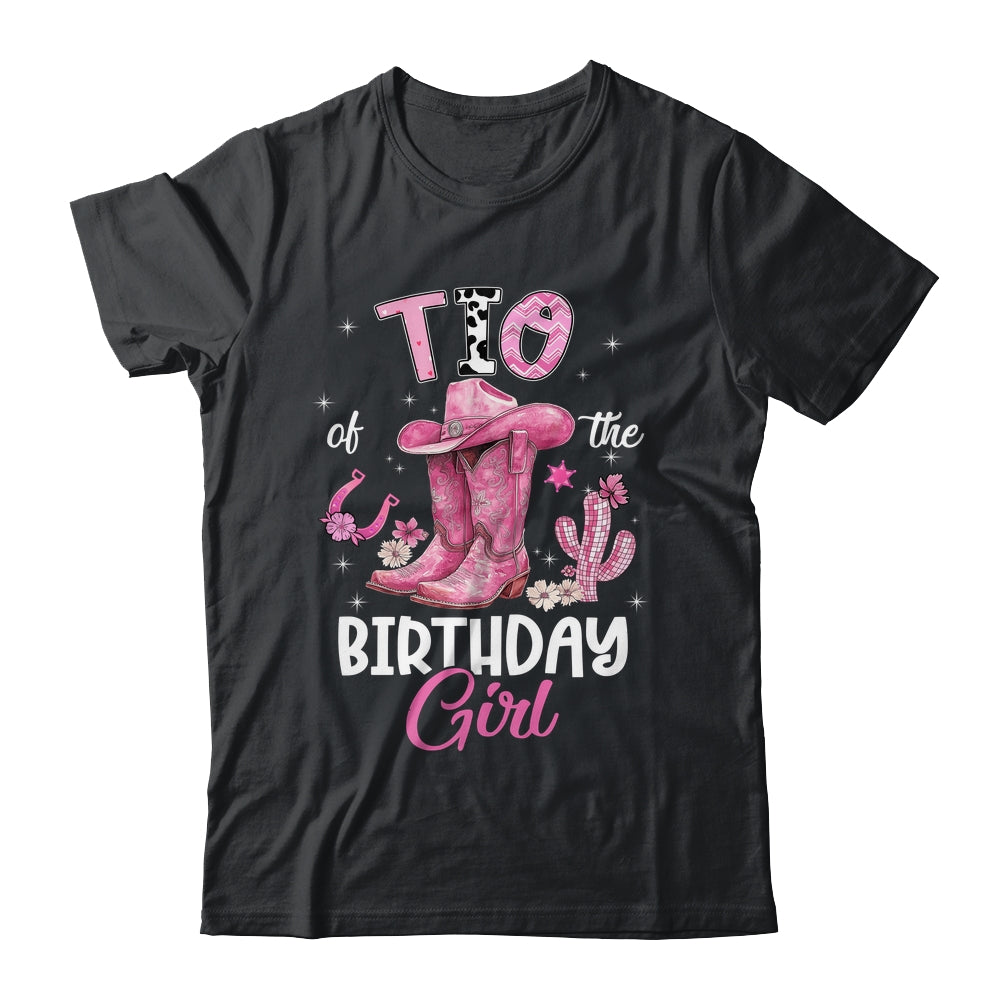 Tio Of The Birthday Girl Pink Cowgirl Western Cow Girl Shirt & Hoodie | siriusteestore
