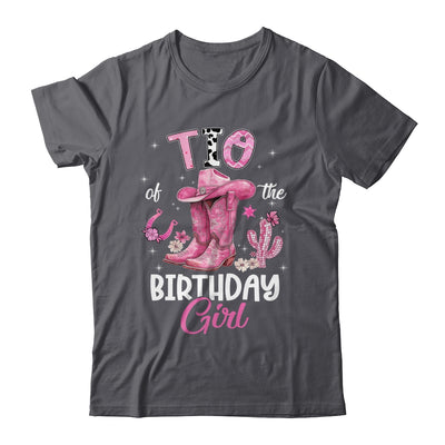 Tio Of The Birthday Girl Pink Cowgirl Western Cow Girl Shirt & Hoodie | siriusteestore