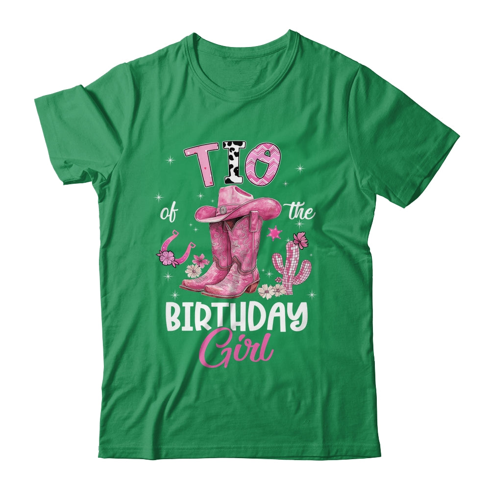 Tio Of The Birthday Girl Pink Cowgirl Western Cow Girl Shirt & Hoodie | siriusteestore