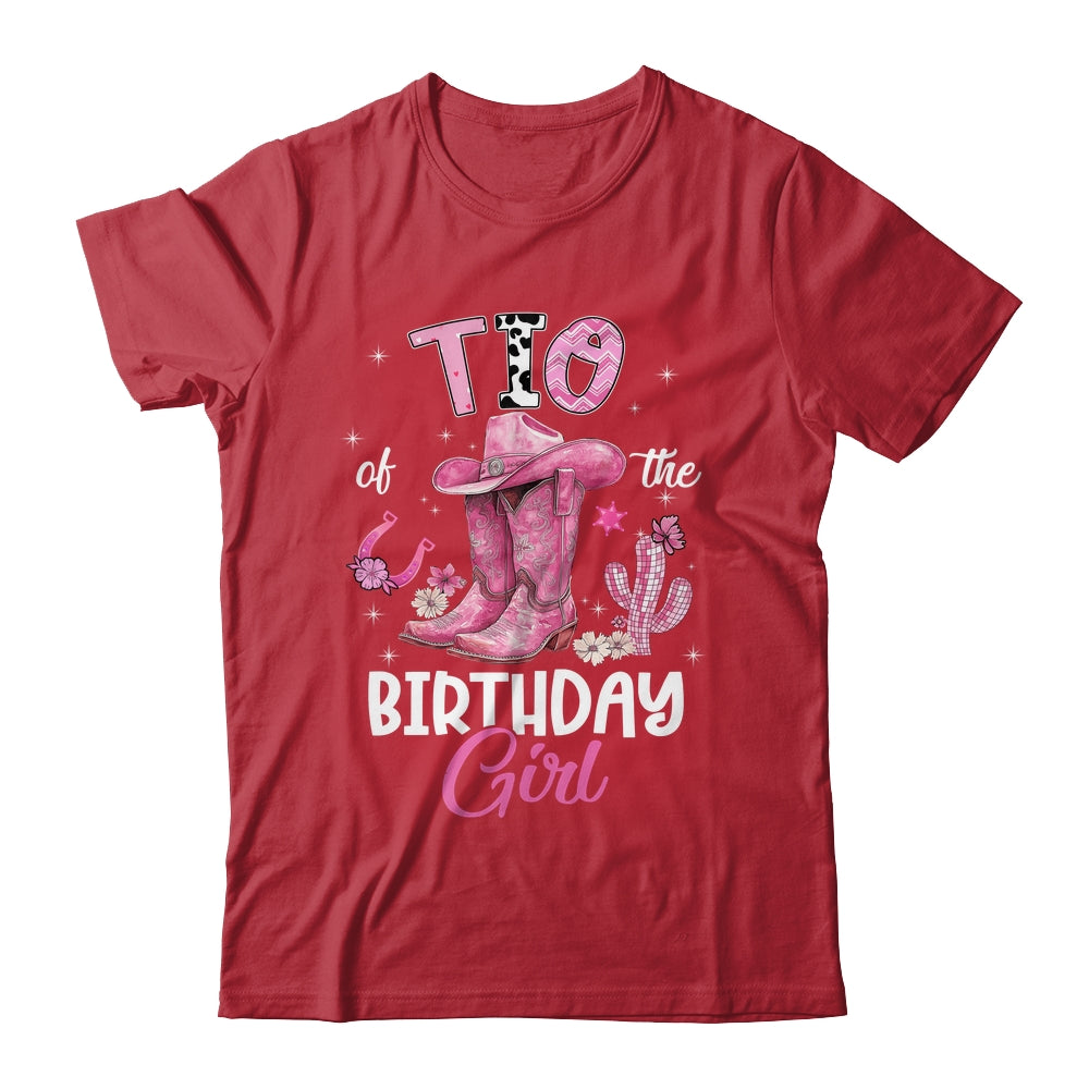 Tio Of The Birthday Girl Pink Cowgirl Western Cow Girl Shirt & Hoodie | siriusteestore