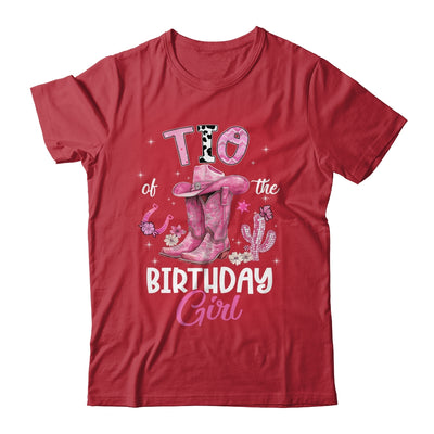 Tio Of The Birthday Girl Pink Cowgirl Western Cow Girl Shirt & Hoodie | siriusteestore