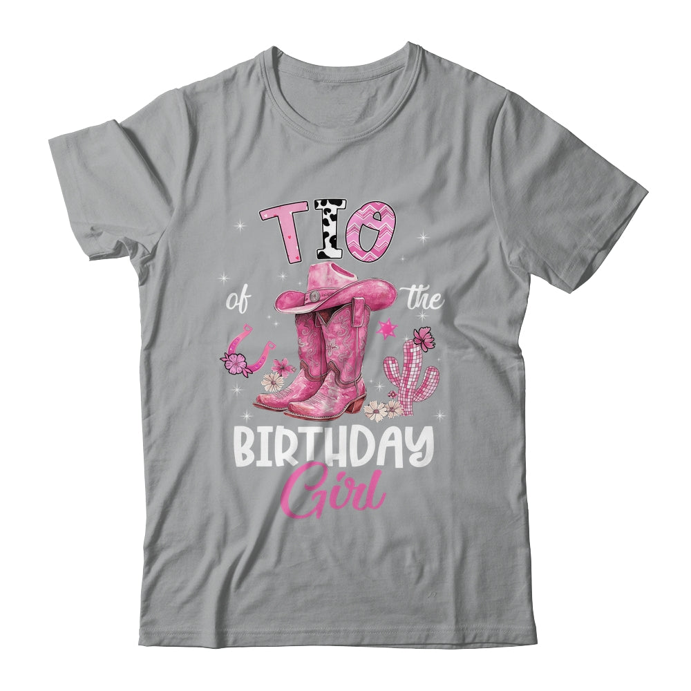 Tio Of The Birthday Girl Pink Cowgirl Western Cow Girl Shirt & Hoodie | siriusteestore
