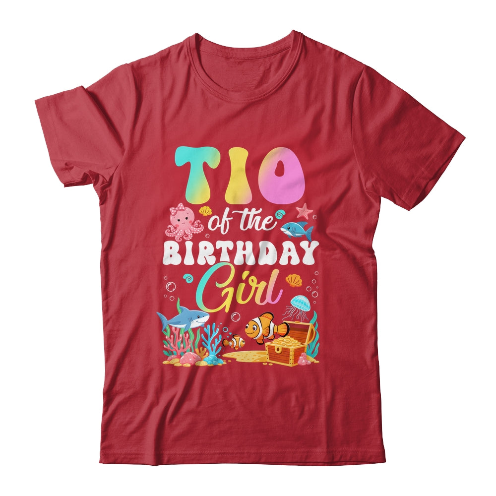 Tio Of The Birthday Girl Sea Fish Ocean Aquarium Shirt & Hoodie | siriusteestore