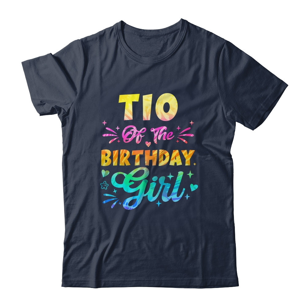 Tio Of The Birthday Girl Tie Dye 1st Birthday Family Shirt & Hoodie | siriusteestore