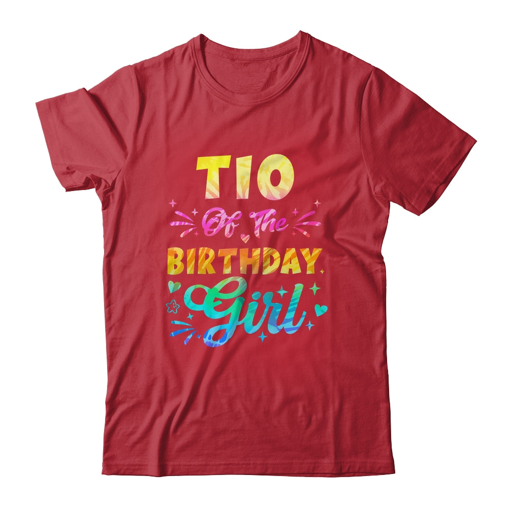 Tio Of The Birthday Girl Tie Dye 1st Birthday Family Shirt & Hoodie | siriusteestore