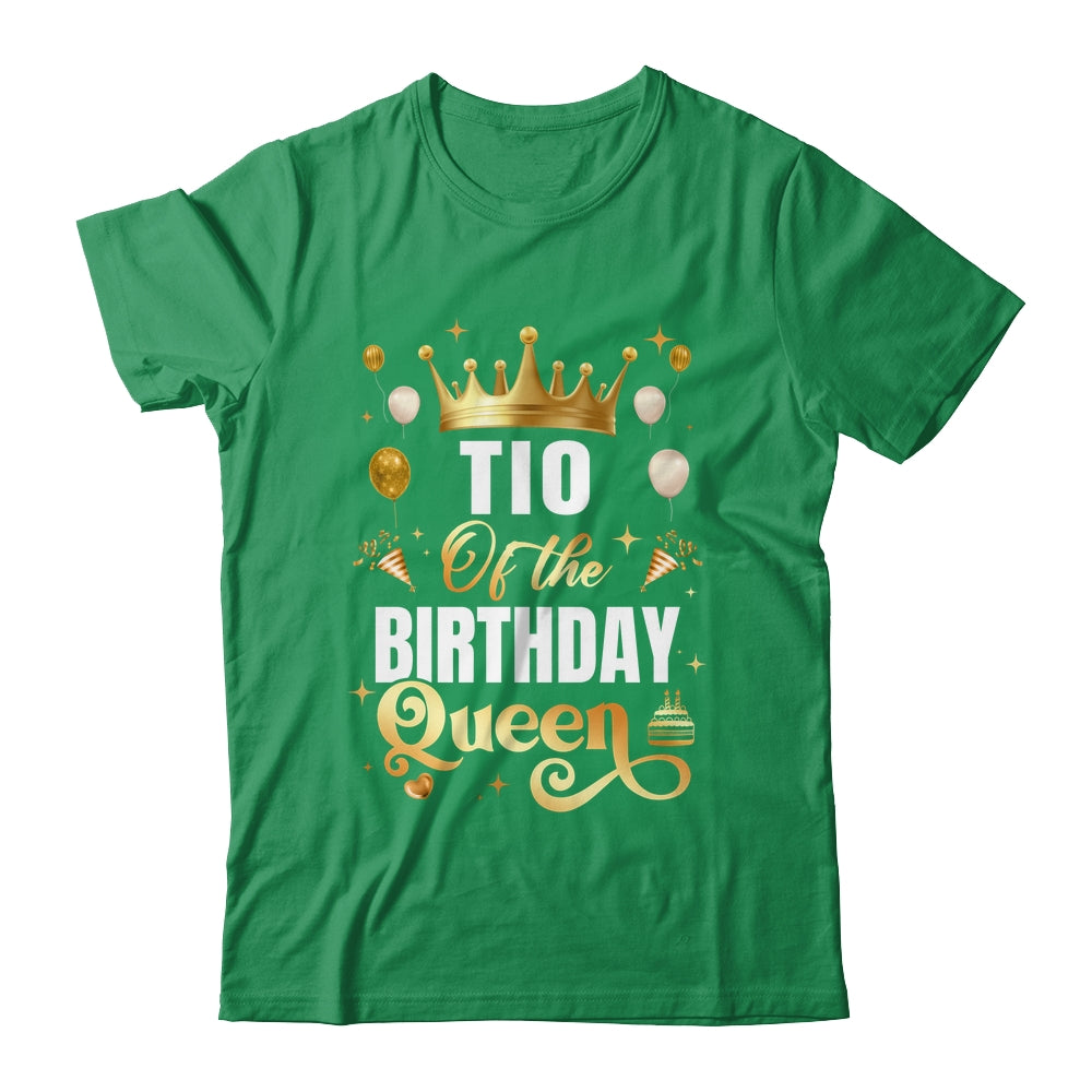 Tio Of The Birthday Queen Funny Matching Birthday Party Shirt & Hoodie | siriusteestore