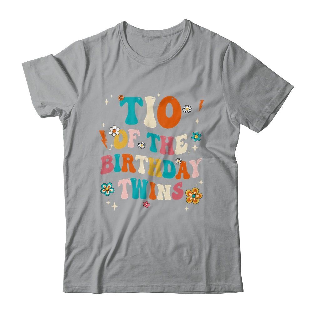 Tio Of The Birthday Twins Boys Girls Party Retro Bday Shirt & Hoodie | siriusteestore