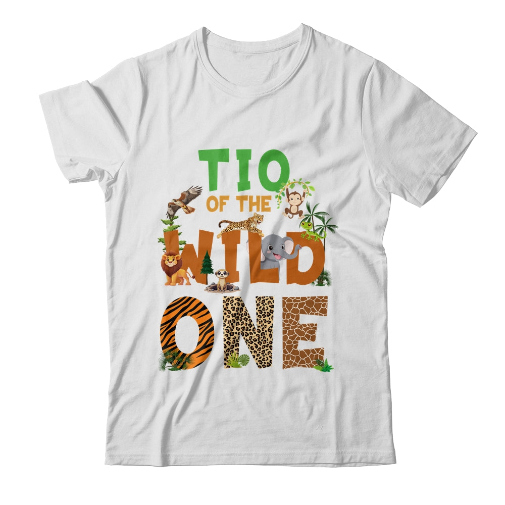 Tio Of The Birthday Wild One Safari Birthday Boy Family Shirt & Hoodie | siriusteestore