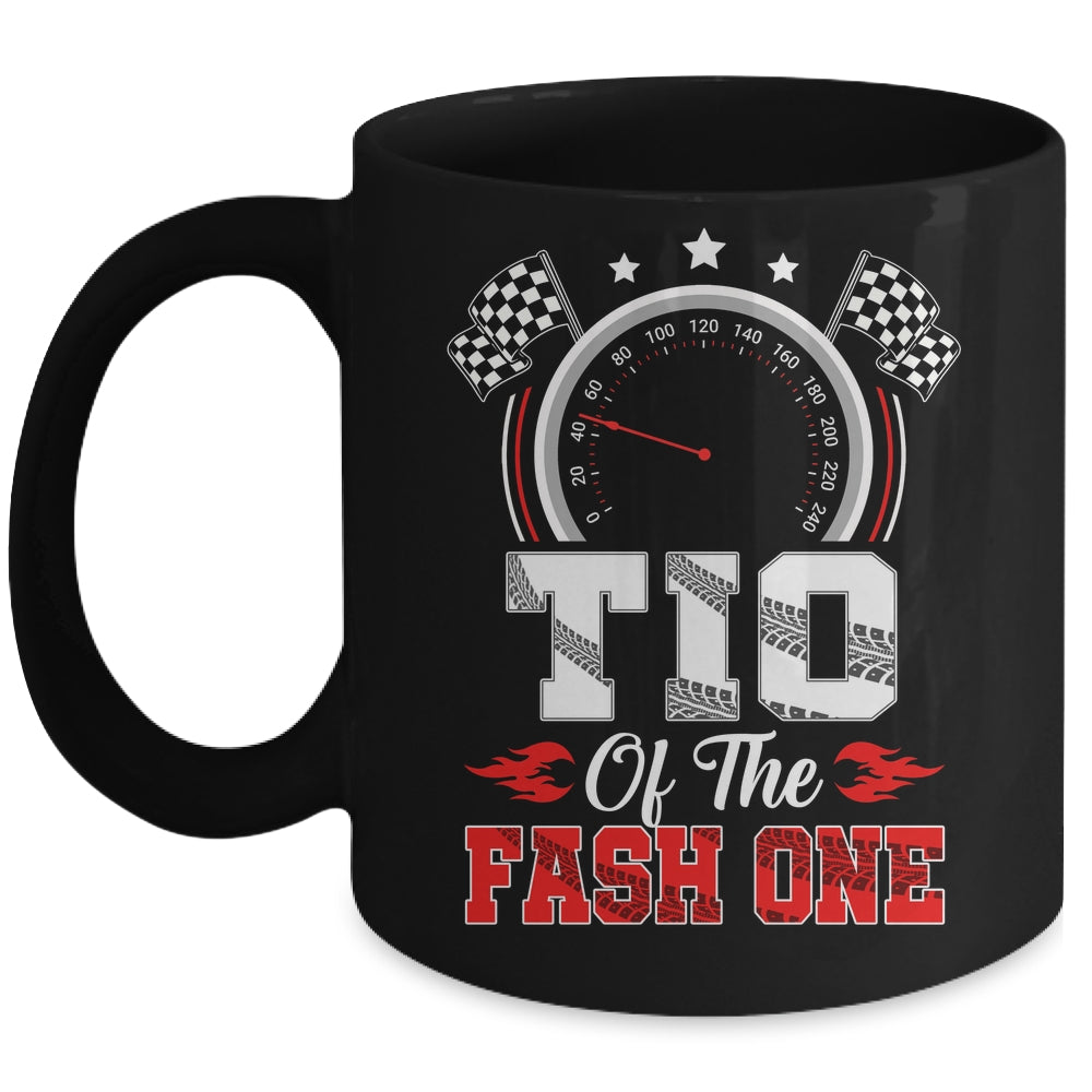 Tio Of The Fast One 1st Birthday Racing Car Family Mug | siriusteestore