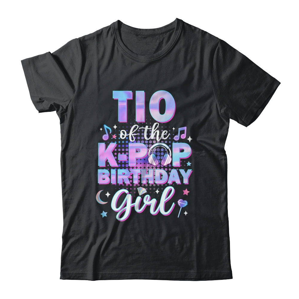 Tio Of The K-Pop Birthday Girl Matching Family Music Shirt & Hoodie | siriusteestore