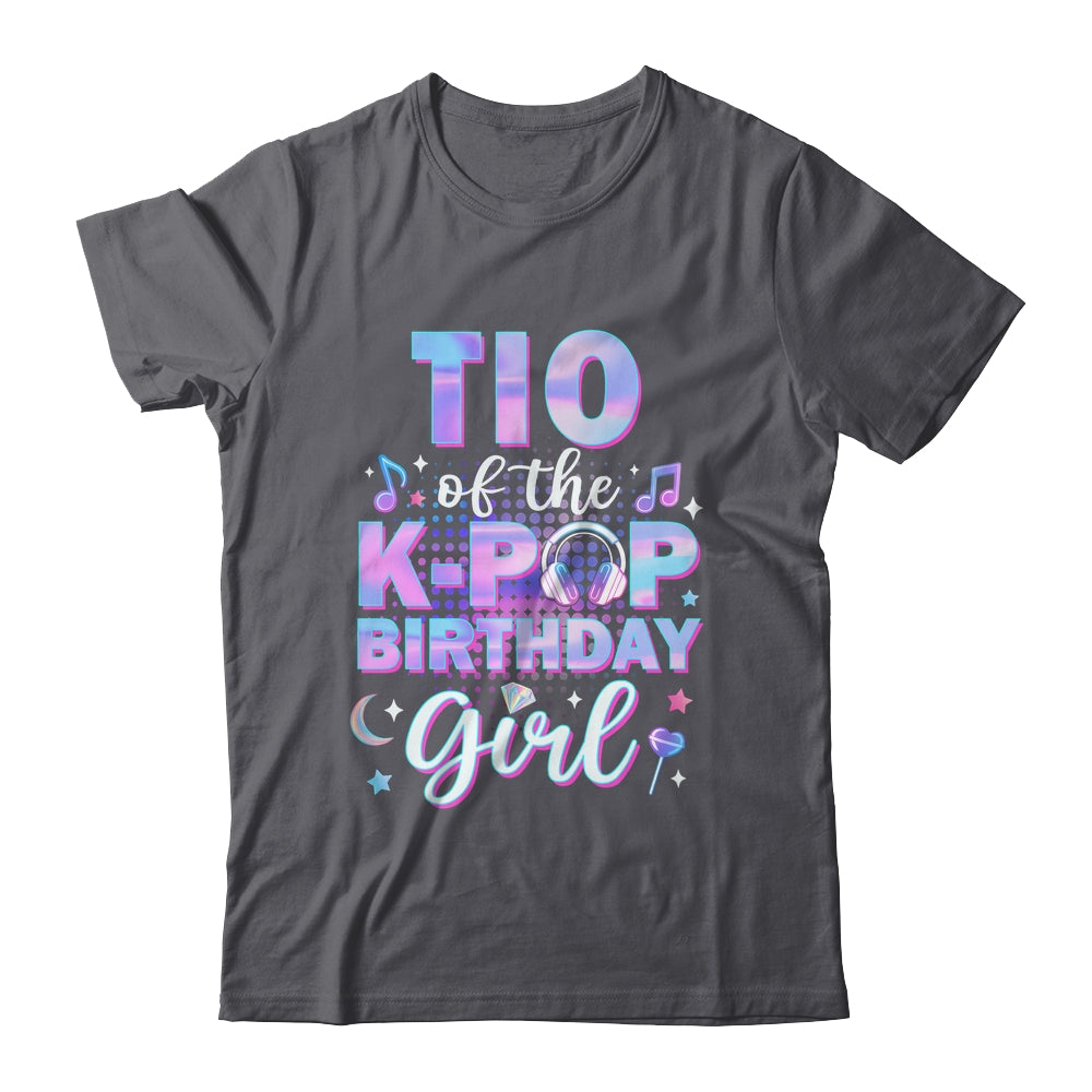 Tio Of The K-Pop Birthday Girl Matching Family Music Shirt & Hoodie | siriusteestore