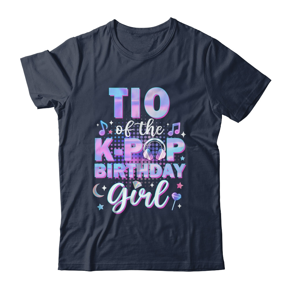 Tio Of The K-Pop Birthday Girl Matching Family Music Shirt & Hoodie | siriusteestore