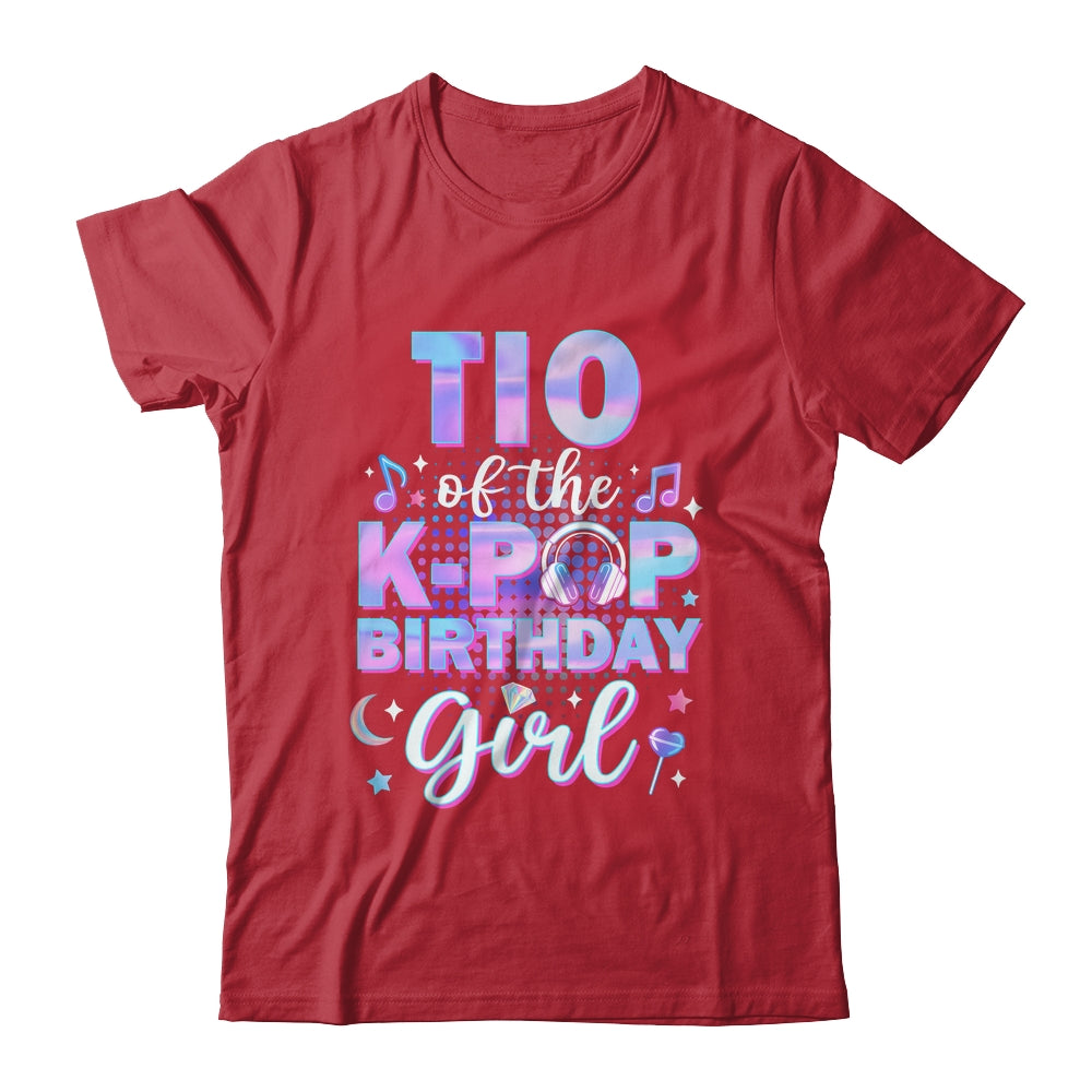Tio Of The K-Pop Birthday Girl Matching Family Music Shirt & Hoodie | siriusteestore