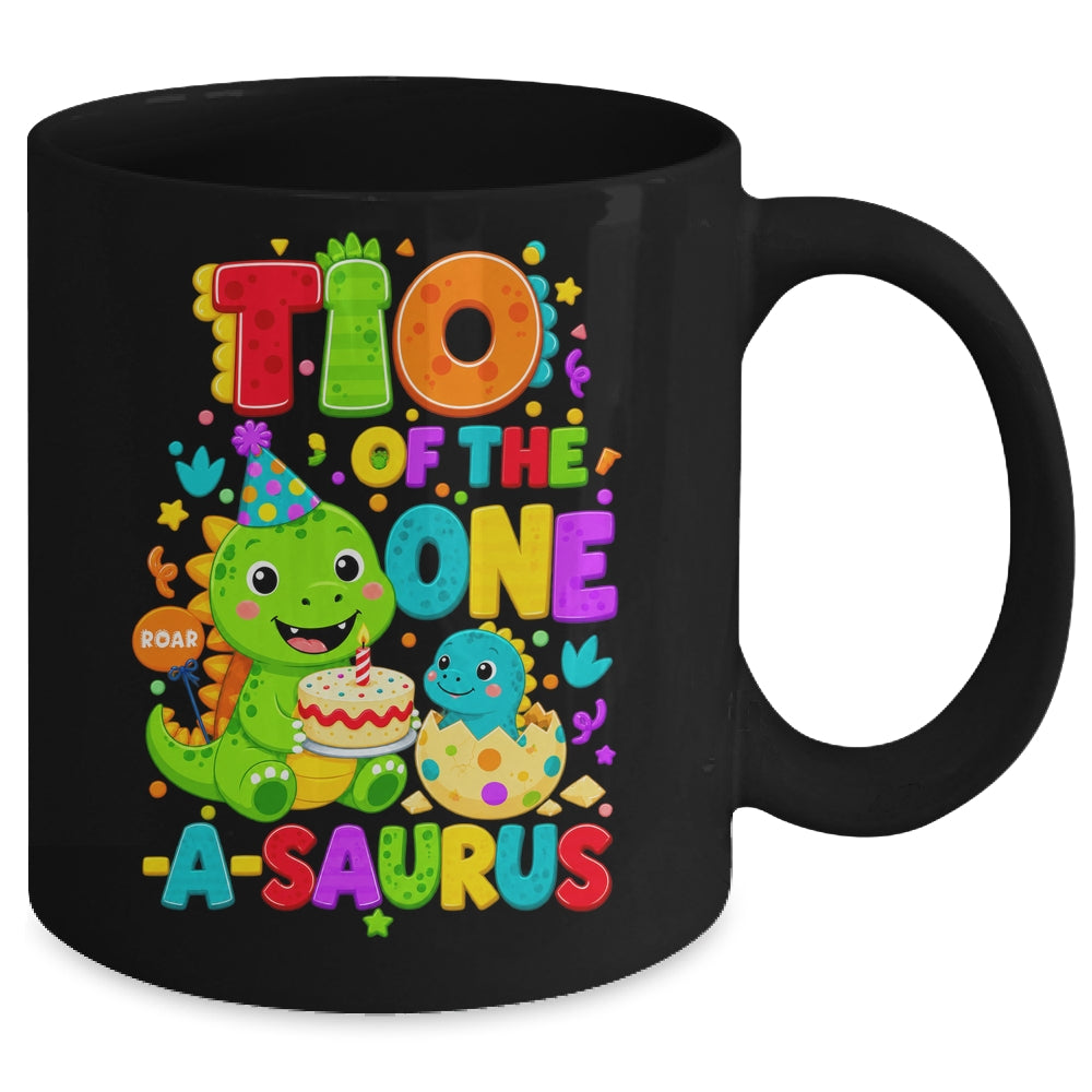 Tio Of The One-A-Saurus 1St Birthday Boy T-Rex Dinosaur Mug | siriusteestore