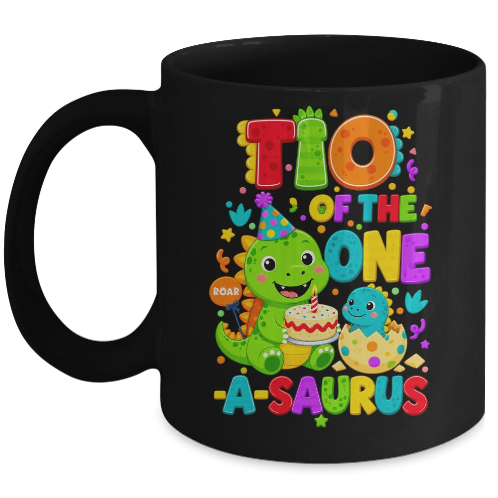 Tio Of The One-A-Saurus 1St Birthday Boy T-Rex Dinosaur Mug | siriusteestore