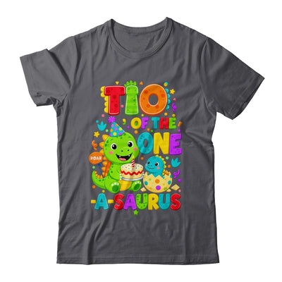 Tio Of The One-A-Saurus 1St Birthday Boy T-Rex Dinosaur Shirt & Hoodie | siriusteestore