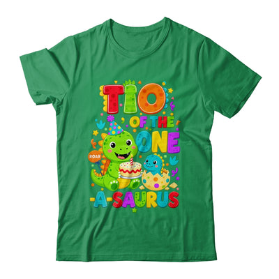 Tio Of The One-A-Saurus 1St Birthday Boy T-Rex Dinosaur Shirt & Hoodie | siriusteestore