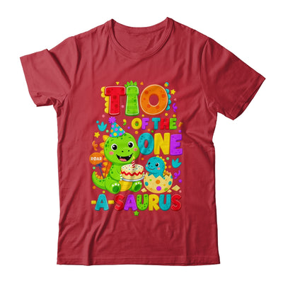 Tio Of The One-A-Saurus 1St Birthday Boy T-Rex Dinosaur Shirt & Hoodie | siriusteestore