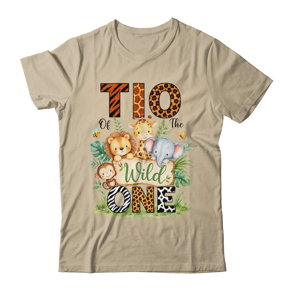Tio Of The Wild One First Birthday Boy Jungle Safari Shirt & Hoodie | siriusteestore