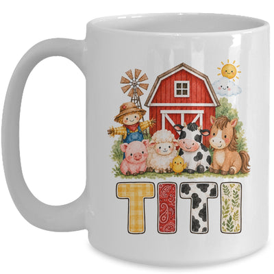 Titi Farm Cow 1St Birthday Girl Boy Matching Family Mug | siriusteestore