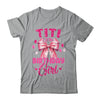 Titi Of The Birthday Girl Coquette Bow Matching Family Shirt & Hoodie | siriusteestore