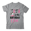 Titi Of The Birthday Girl Cow Farm 1st Birthday Girl Shirt & Hoodie | siriusteestore