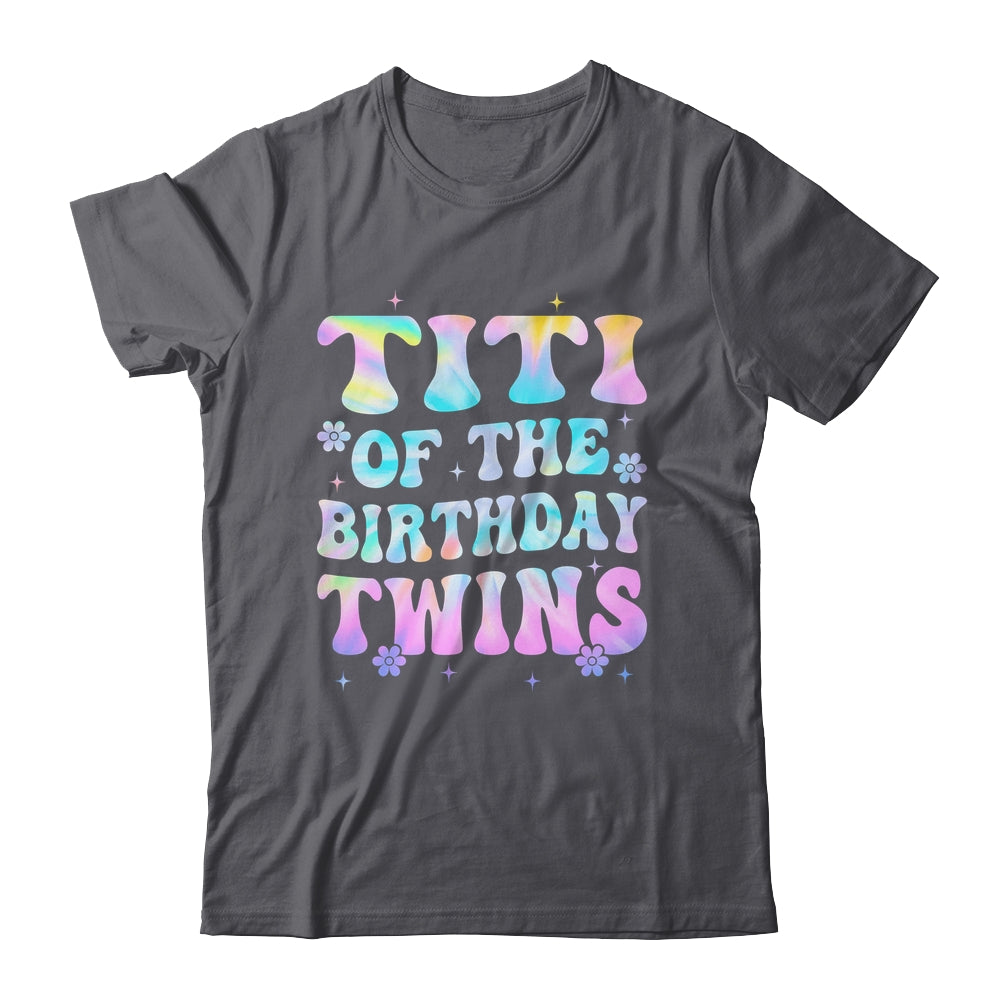 Titi Of The Birthday Twins Girls Kids Party Retro Bday Shirt & Hoodie | siriusteestore