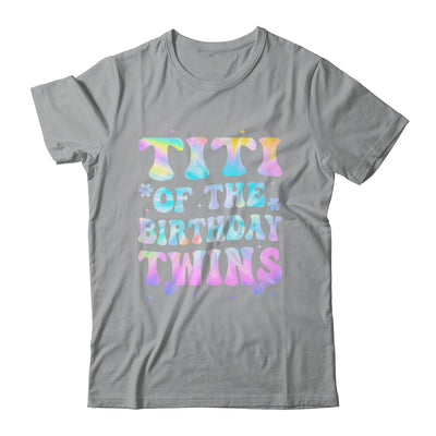 Titi Of The Birthday Twins Girls Kids Party Retro Bday Shirt & Hoodie | siriusteestore