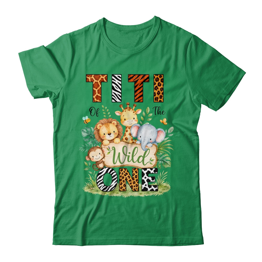 Titi Of The Wild One First Birthday Boy Jungle Safari Shirt & Hoodie | siriusteestore