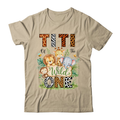 Titi Of The Wild One First Birthday Boy Jungle Safari Shirt & Hoodie | siriusteestore