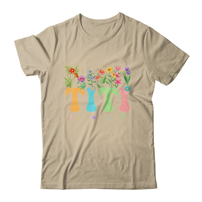 Titi Women Wildflower Floral Design Titi Mothers Day Shirt & Tank Top | siriusteestore