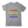 Token Straight Friend GAY PRIDE LGBTQ Rainbow Colors Shirt & Tank Top | siriusteestore