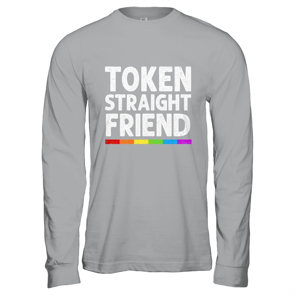Token Straight Friend Rainbow LGBT Colors For Men Women Shirt & Hoodie | siriusteestore