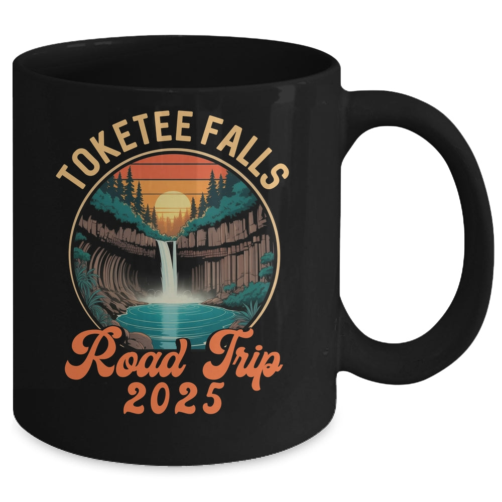 Toketee Falls Road Trip 2025 Summer Vacation Family Mug | siriusteestore