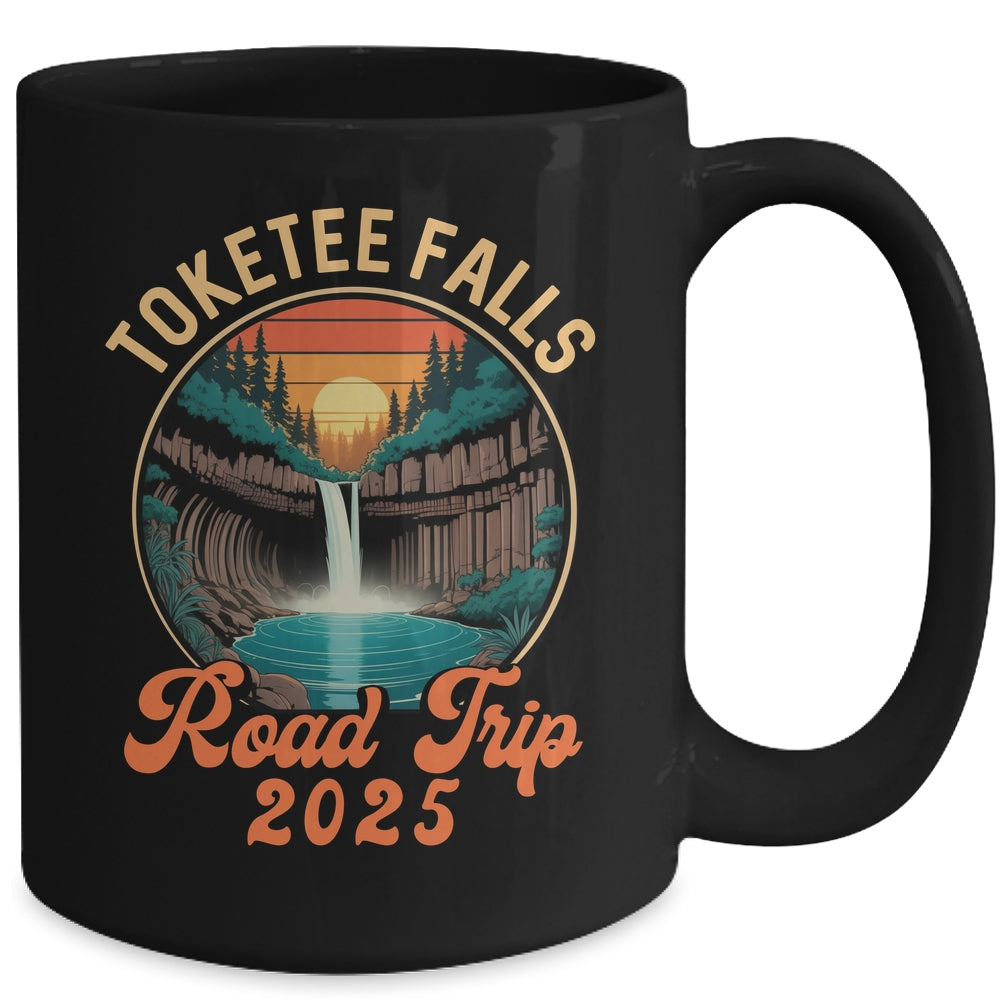 Toketee Falls Road Trip 2025 Summer Vacation Family Mug | siriusteestore
