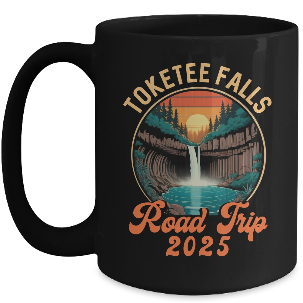 Toketee Falls Road Trip 2025 Summer Vacation Family Mug | siriusteestore