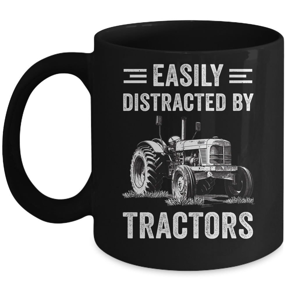Tractor Art For Men Grandpa Farming Agriculture Farmer Truck Mug | siriusteestore