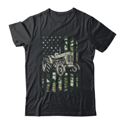 Tractor USA Flag Design For Patriotic Farmer Farming Lover Shirt & Hoodie | siriusteestore