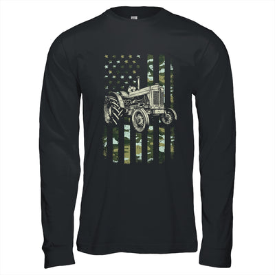 Tractor USA Flag Design For Patriotic Farmer Farming Lover Shirt & Hoodie | siriusteestore