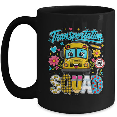 Transportation Squad Bus Driver Cute Back To School Bus Mug | siriusteestore